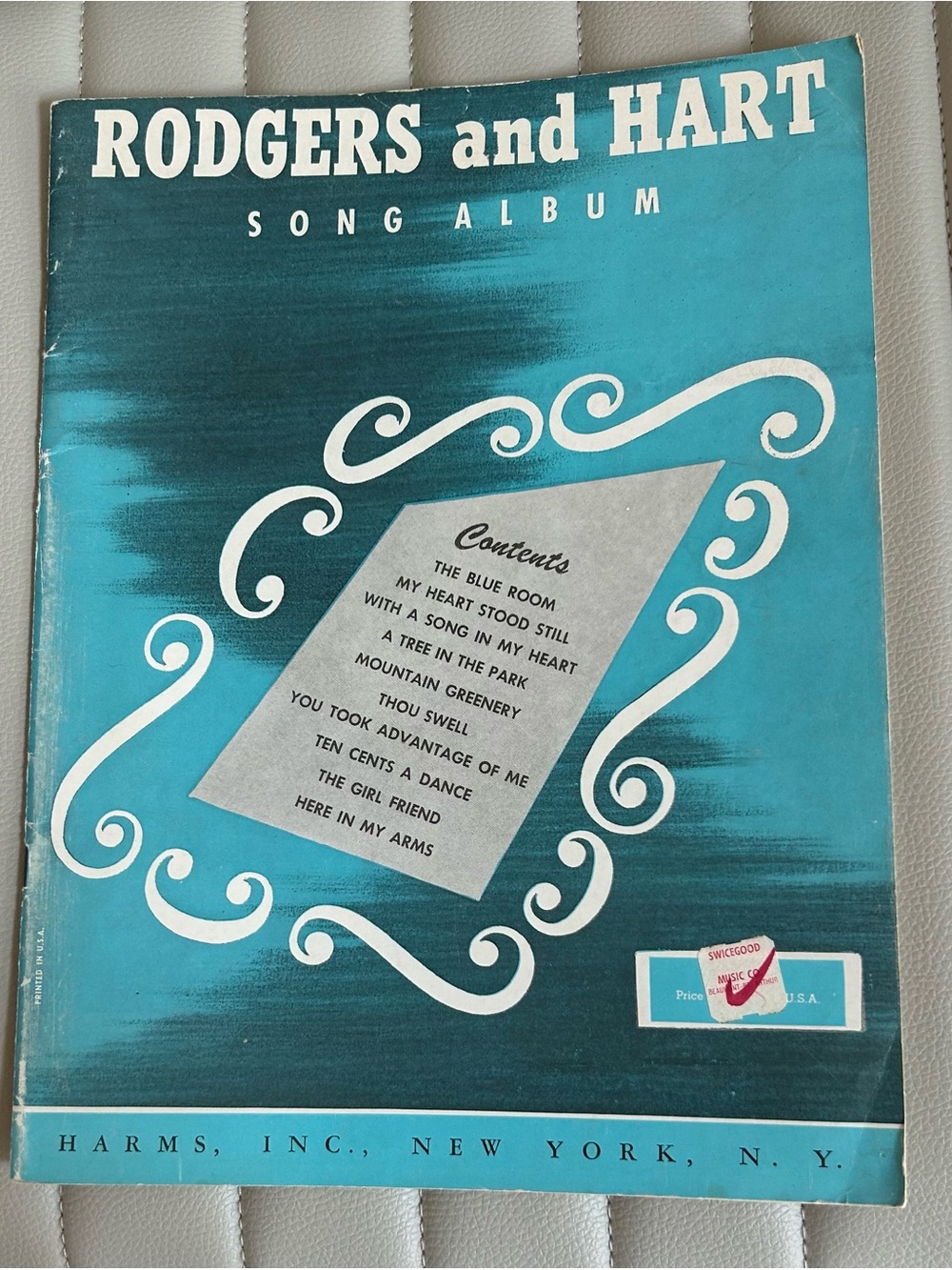 Song Album - Teal Songbook